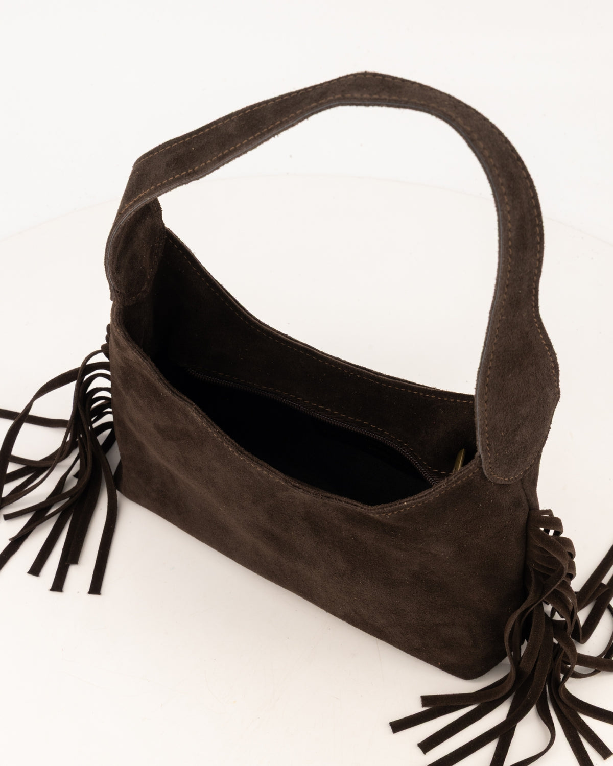 Siena Suede Bag Brown