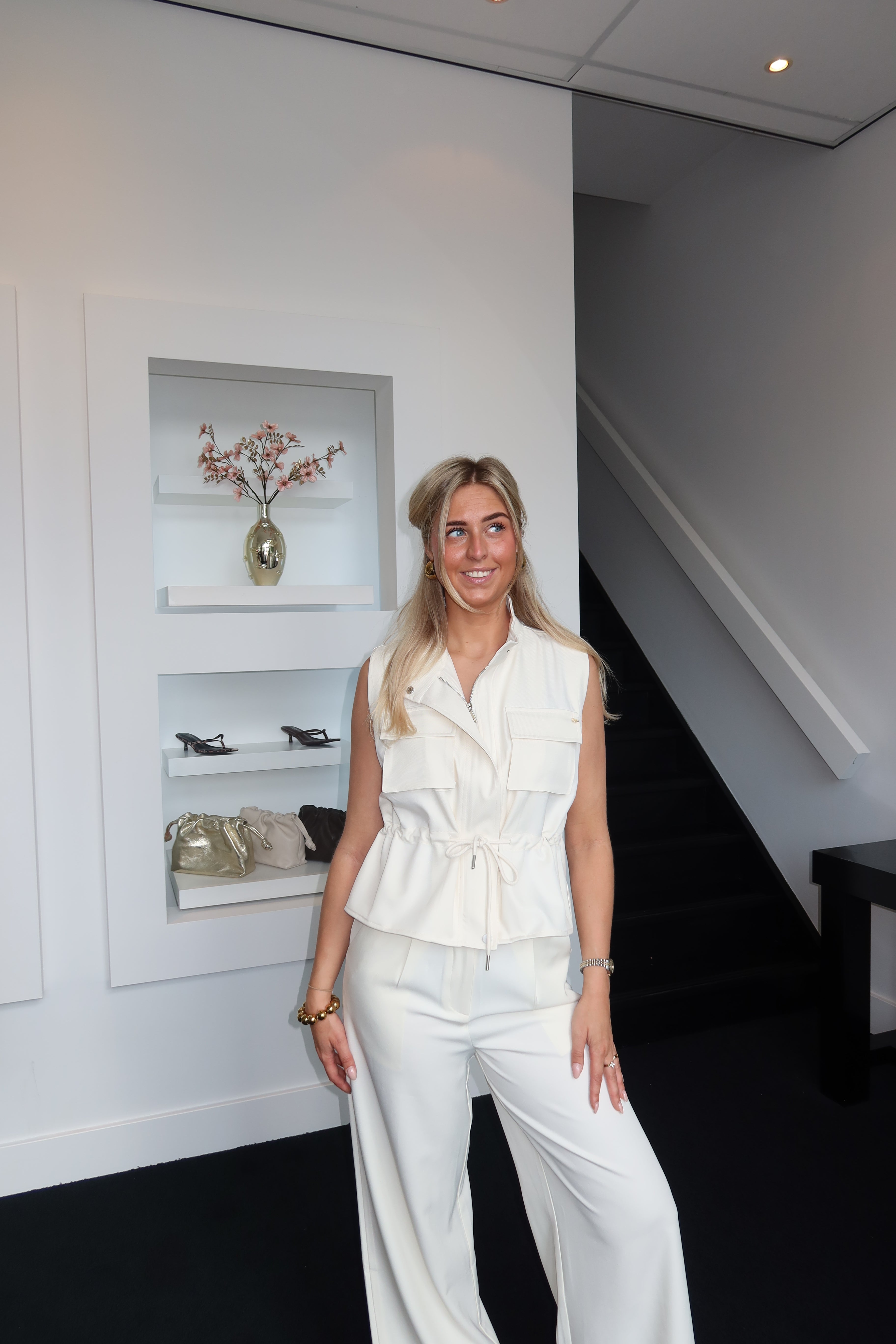 Ayla Gilet Off White