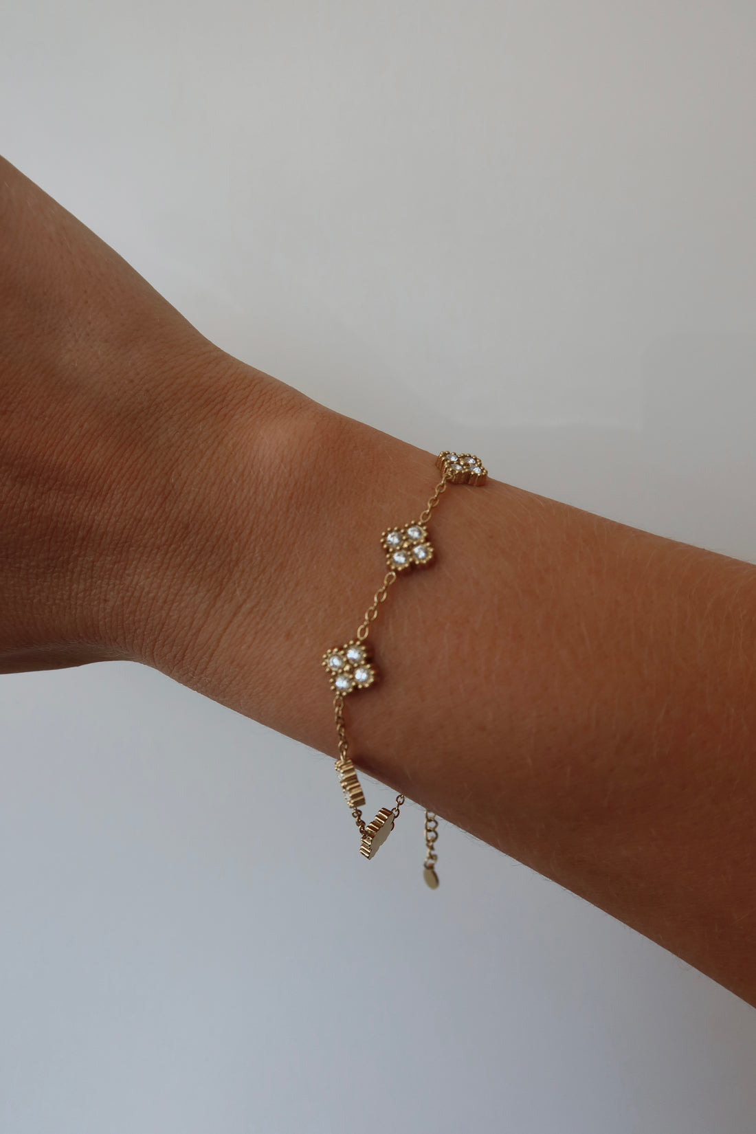 Shine Clover Bracelet Gold