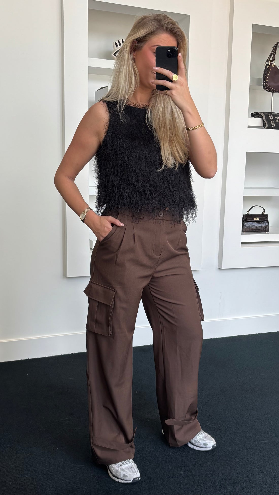 Cargo Pantalon Brown 7100