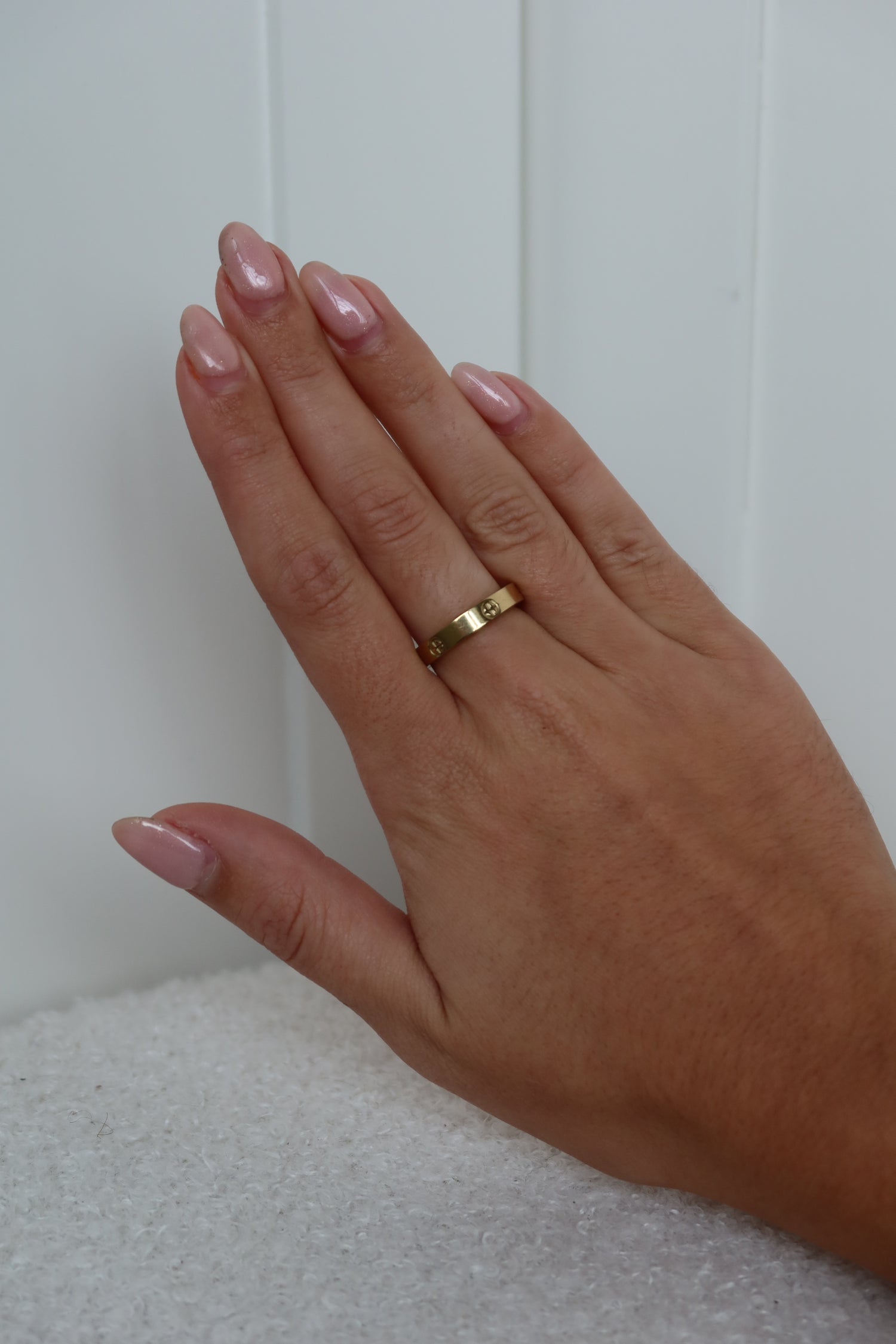 Gold LOVE Ring