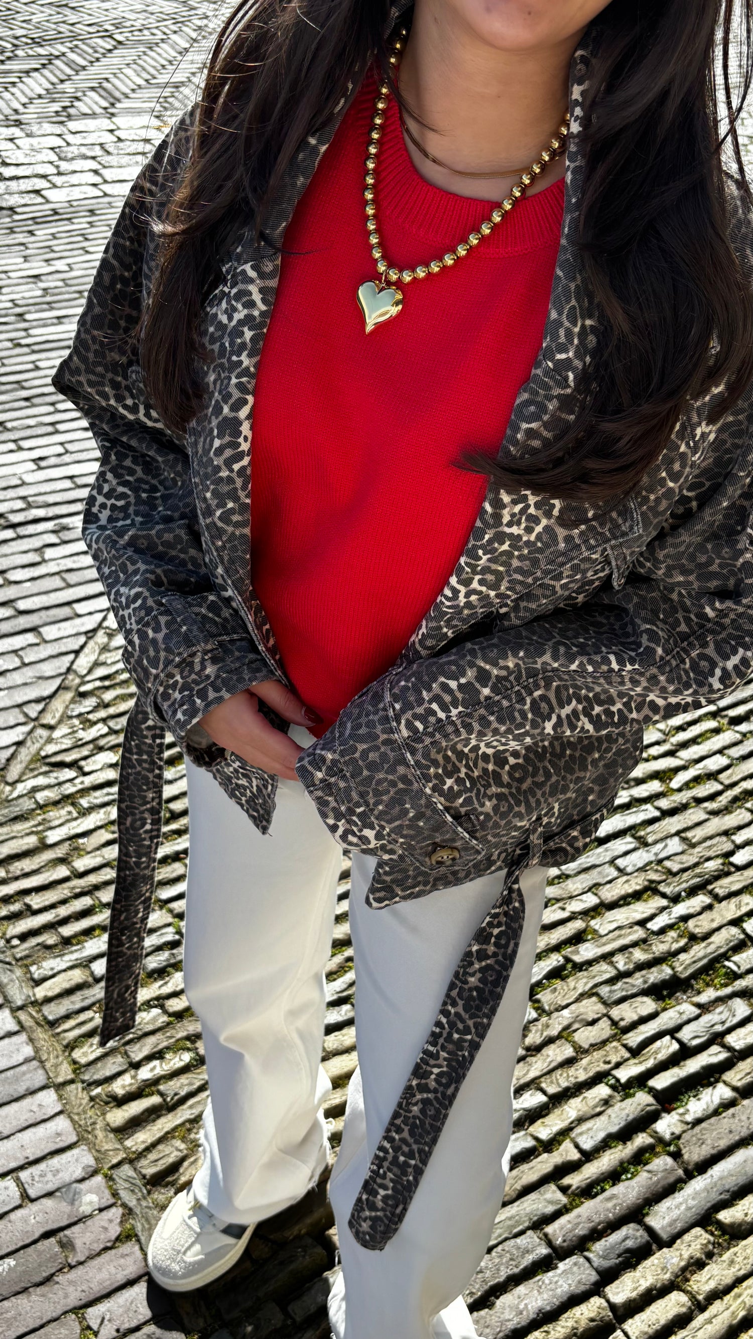 Oversized Leopard Jacket