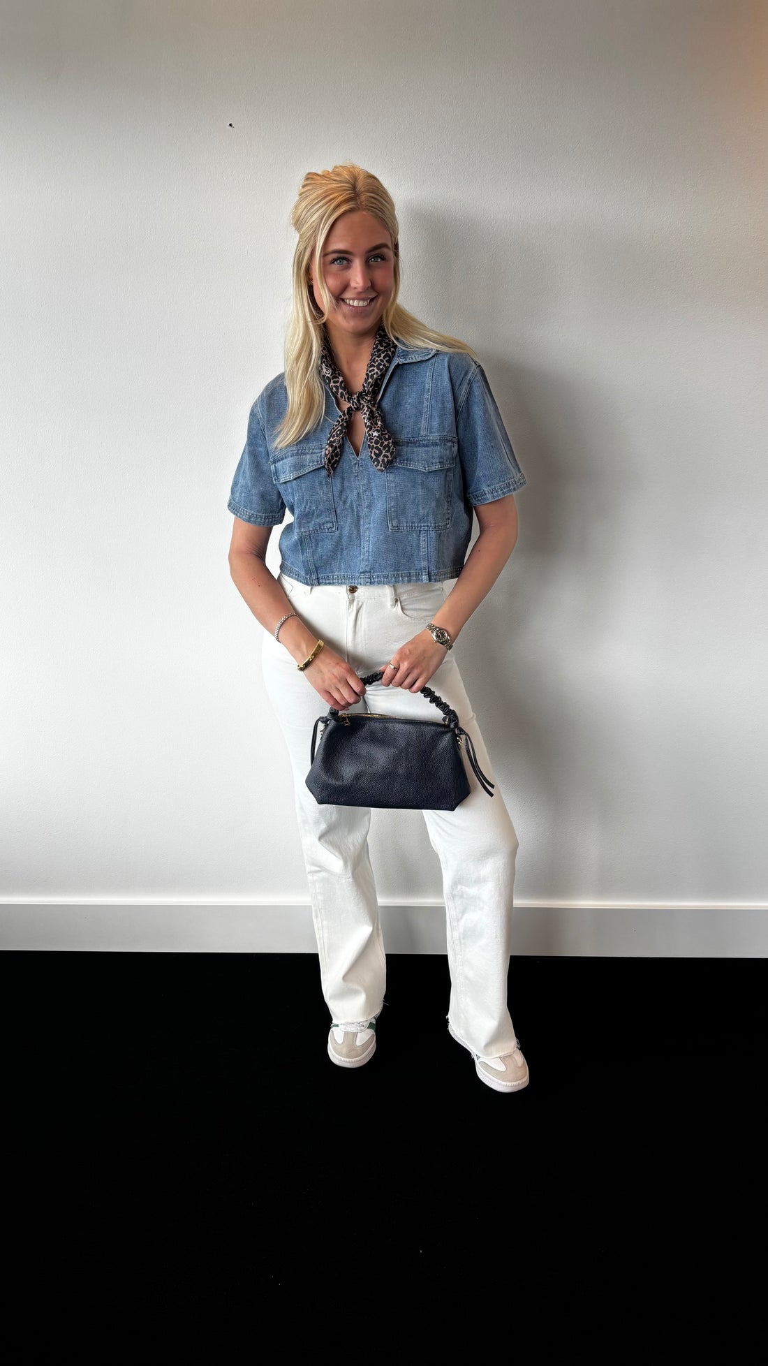 Denim Pocket Top 15036
