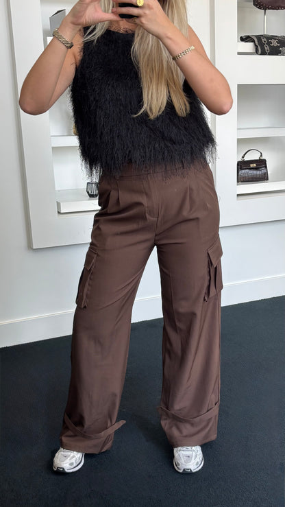 Cargo Pantalon Brown 7100