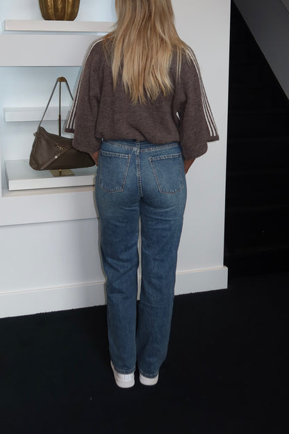Laulia Straight Fit Jeans Dark Denim 6315-1