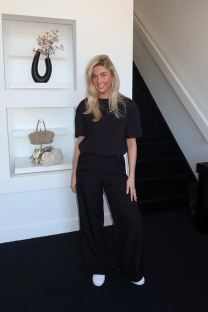 Gris Pantalon Black