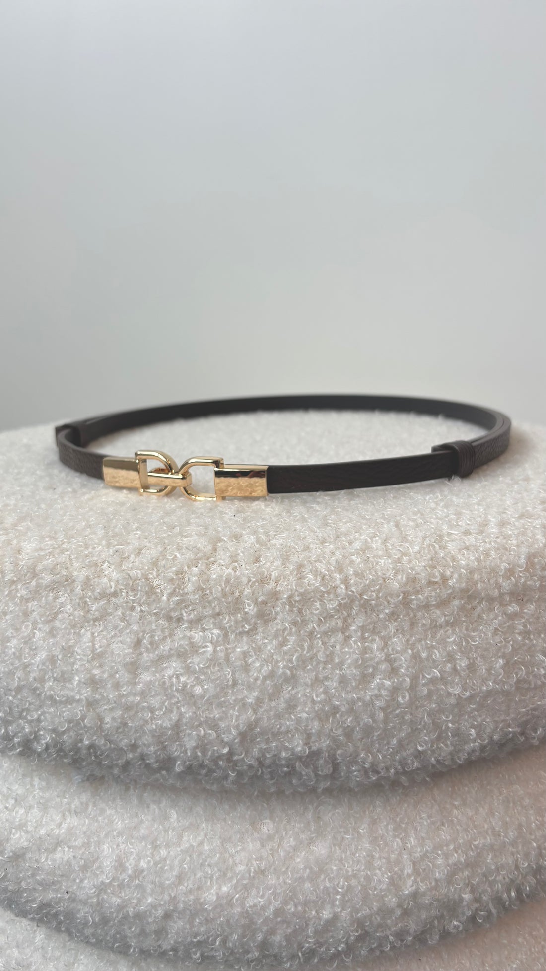 Didi Real Leather Belt Brown