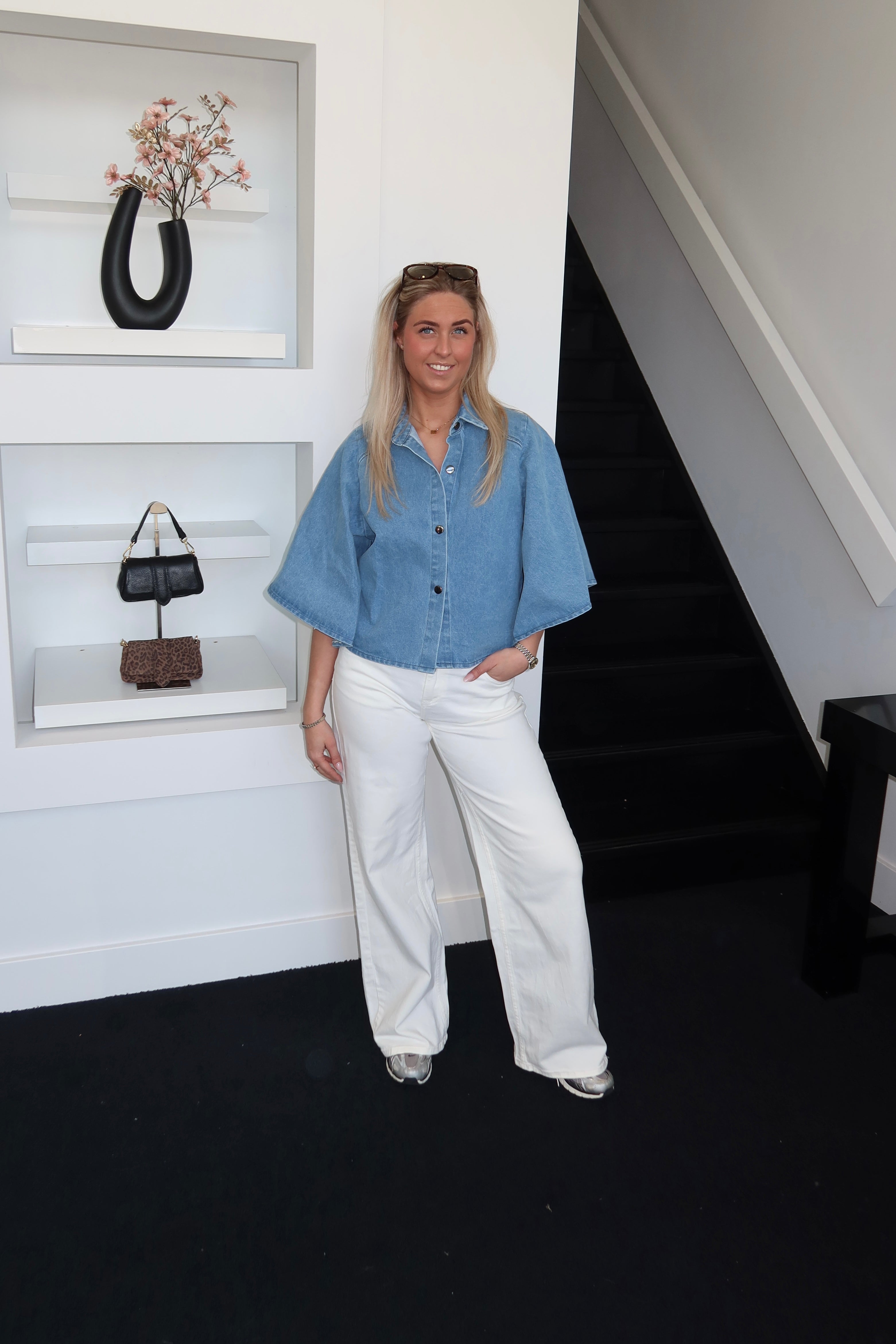 Marly Denim Top