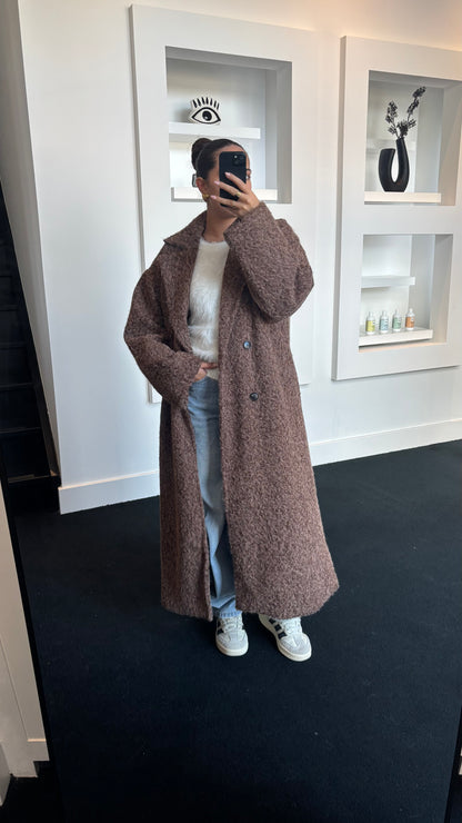 Ivy Brown Coat 6126