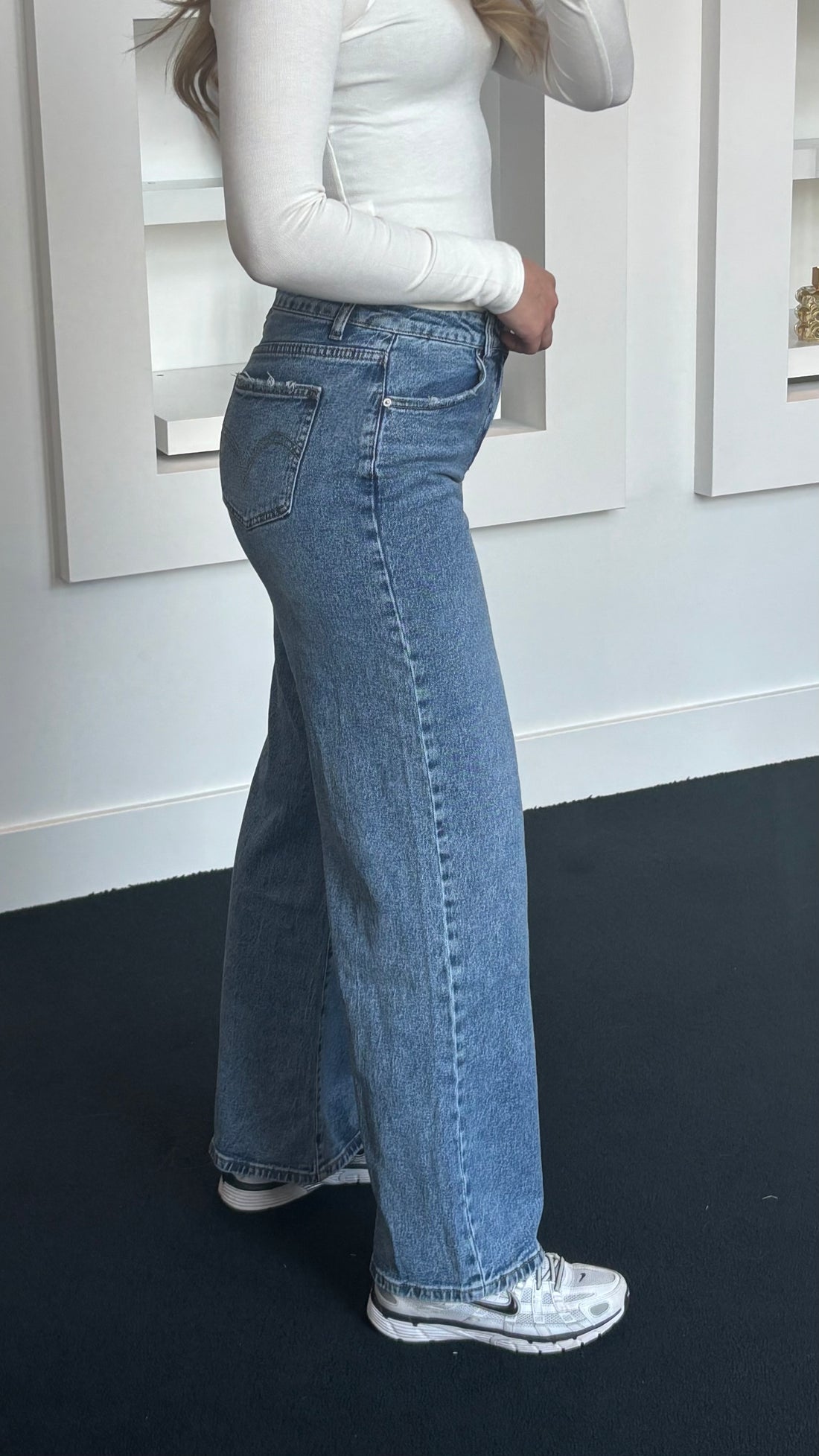 The Baggy Babe Mid Jeans 3535