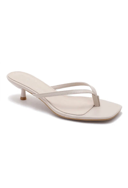 Kitten Heel Beige