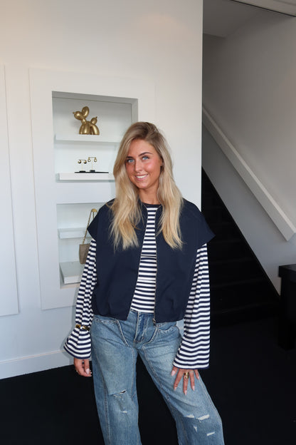 Alies Gilet Navy