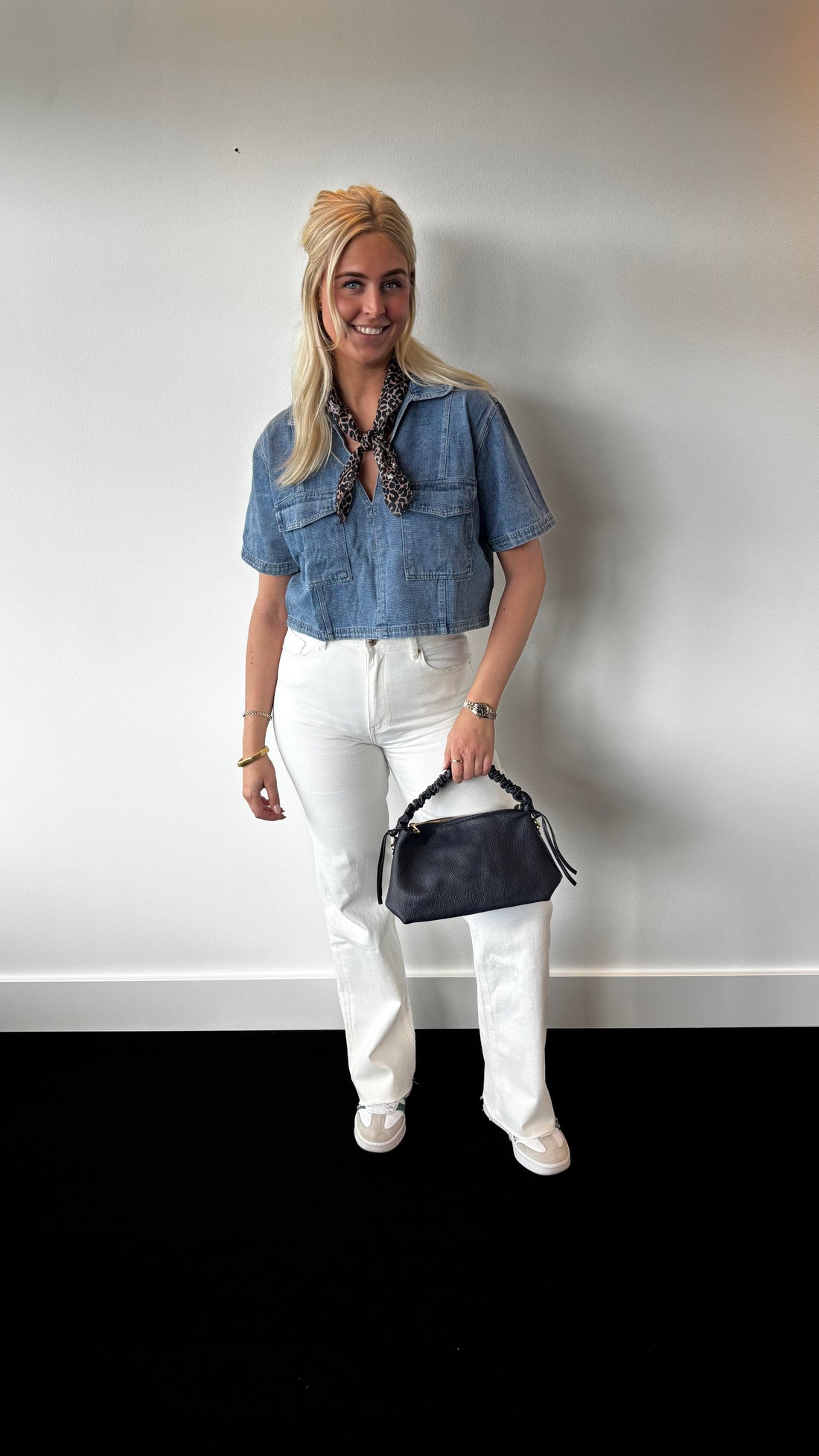Denim Pocket Top 15036