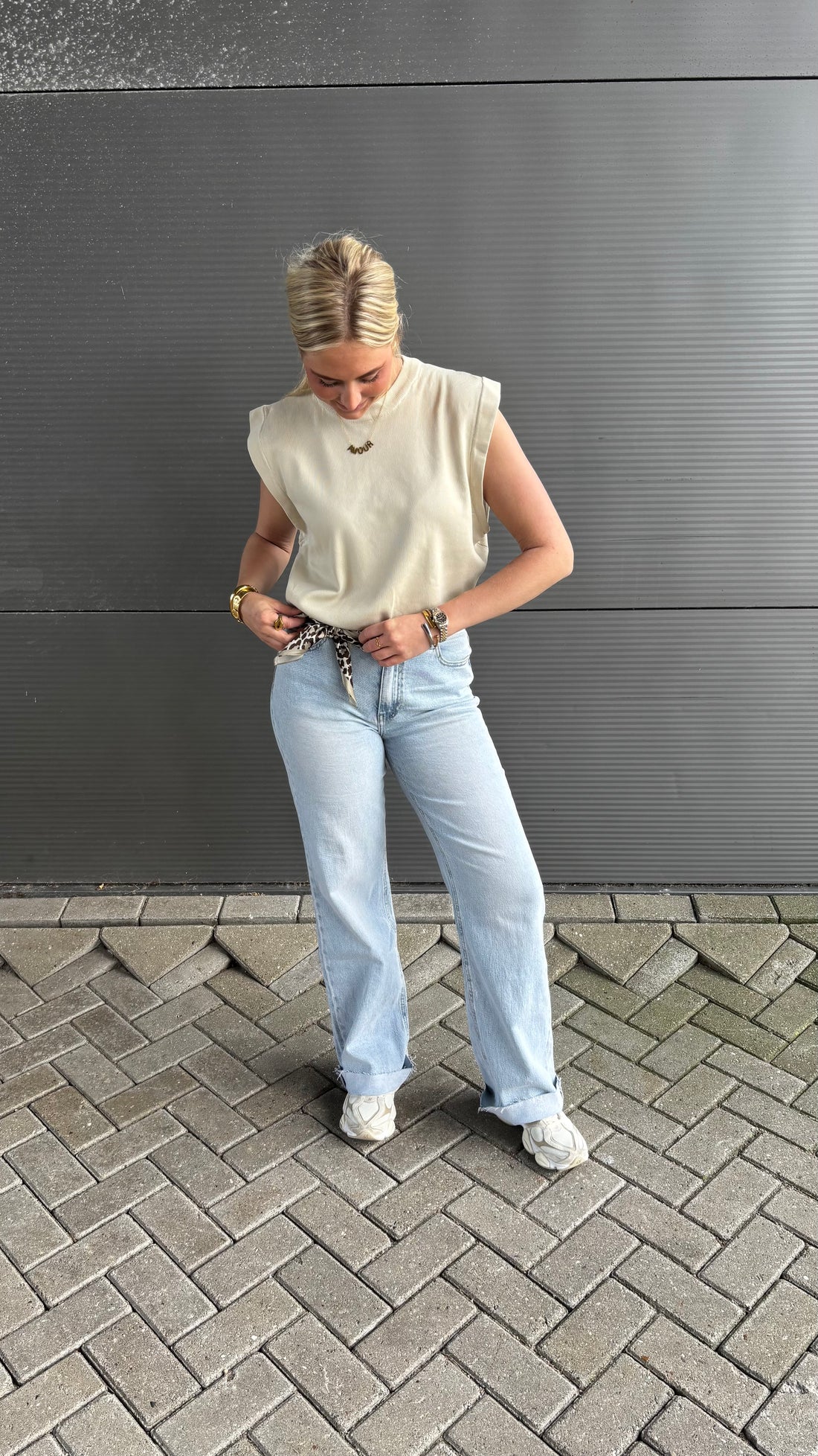 Odile Top Beige 5032
