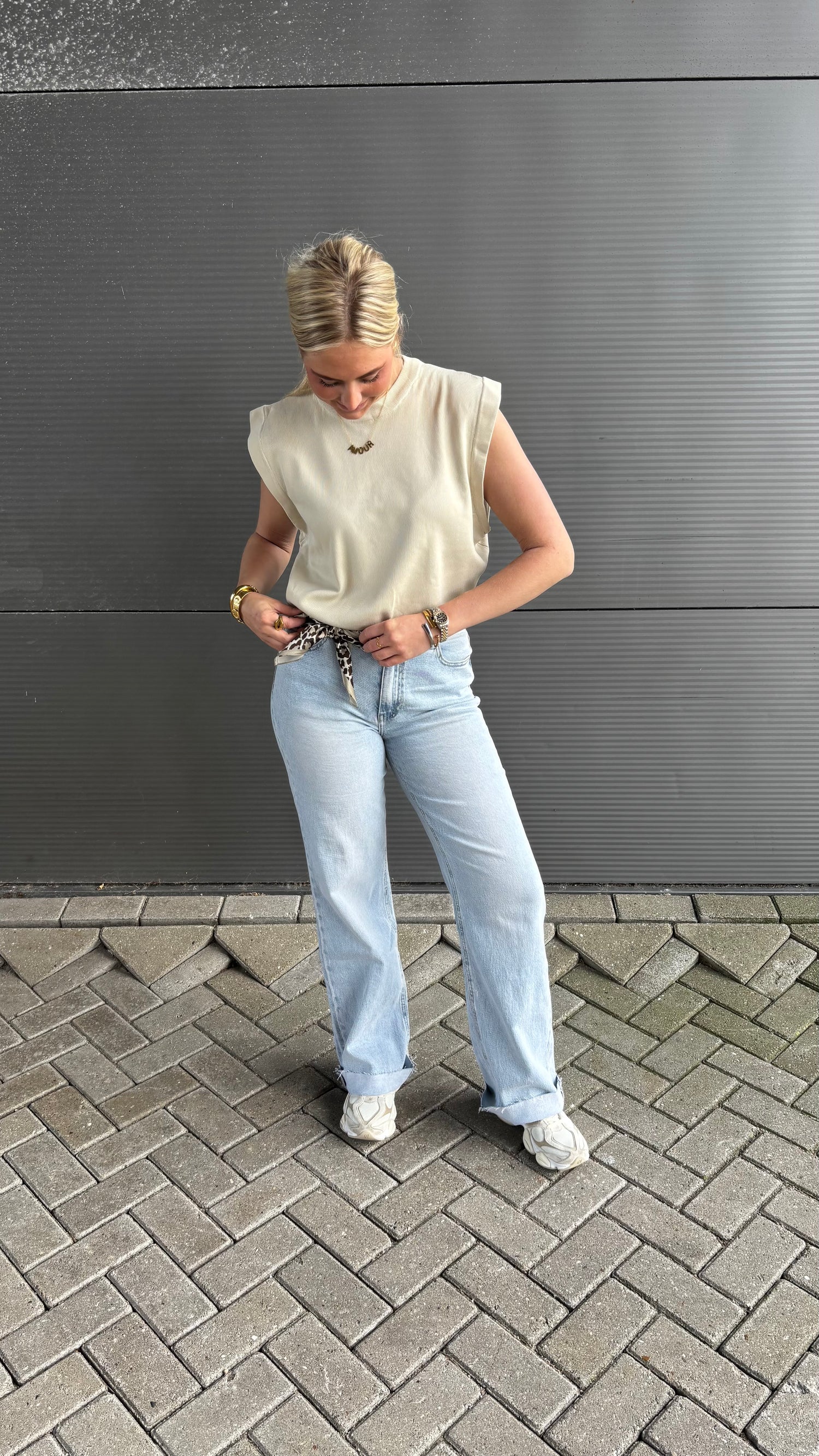 Odile Top Beige 5032