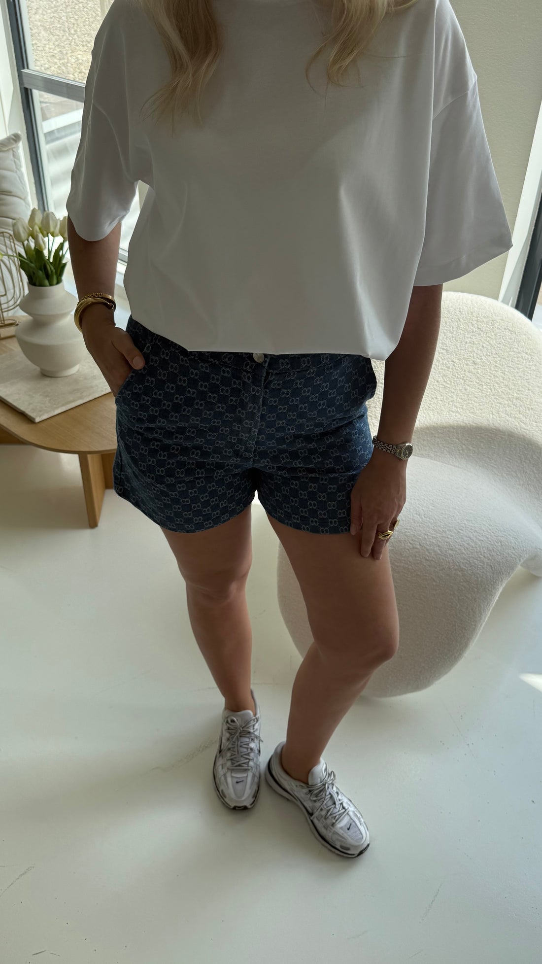 Giselle Short Denim Blue