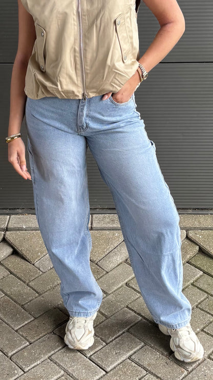 Gina Baggy Jeans Summer Blue 3469