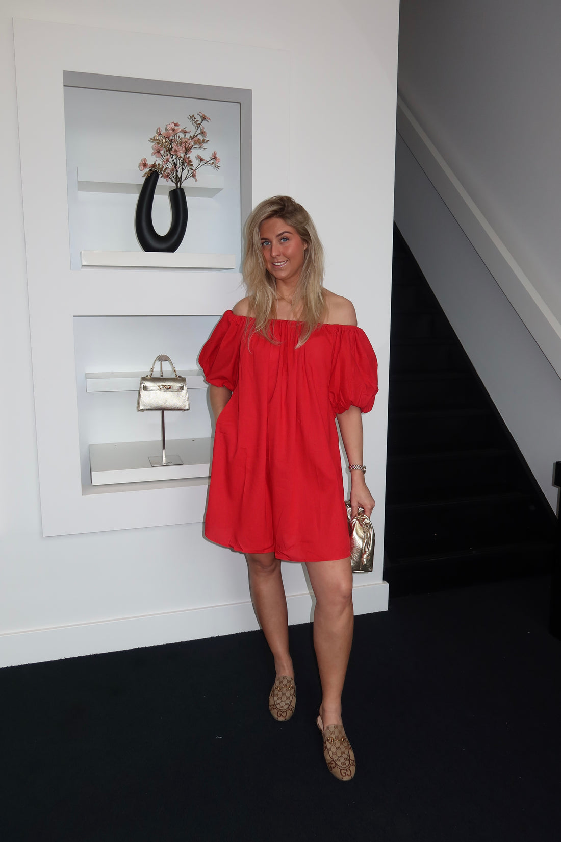 Endless Summer Dress Red 8997