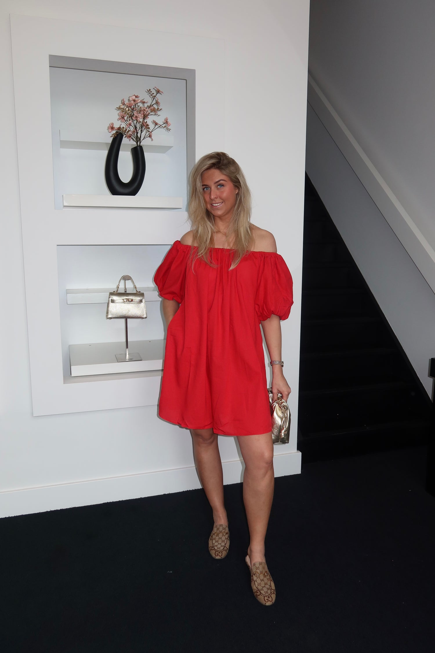 Endless Summer Dress Red 8997