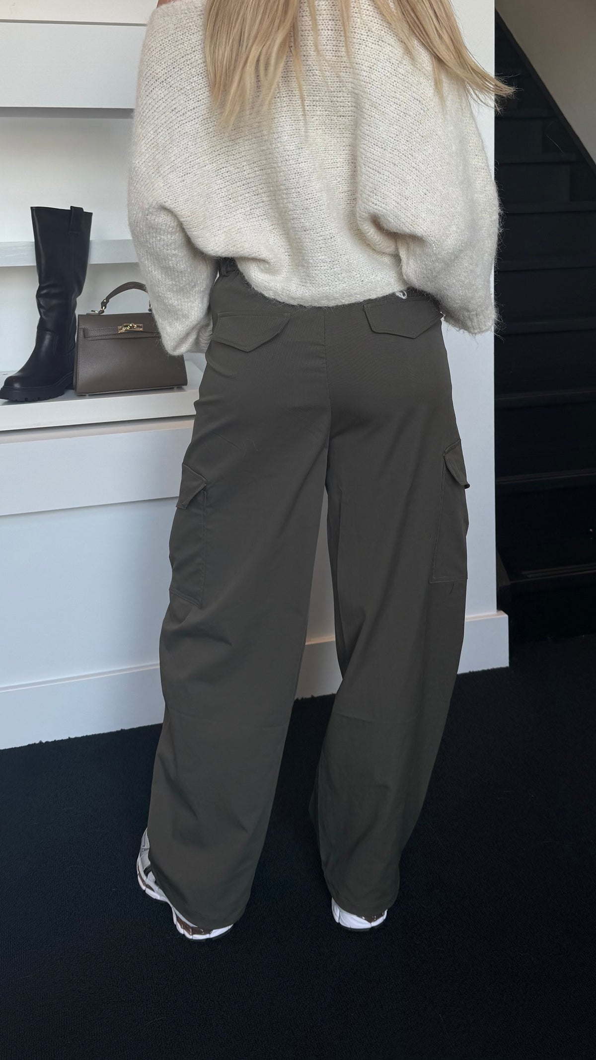 Alyna Cargo Pants Green