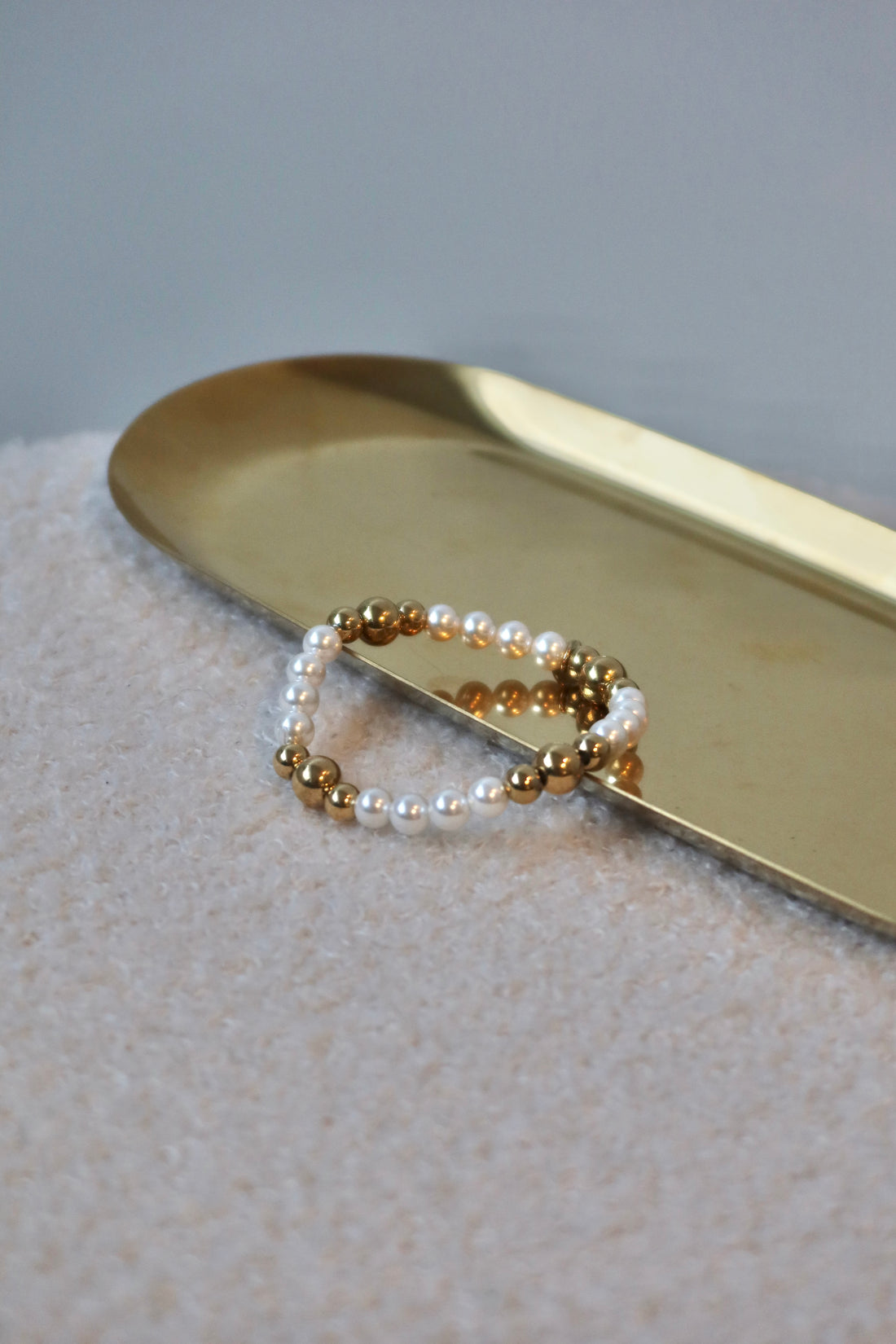 Ocean Pearl Bracelet Bold Gold