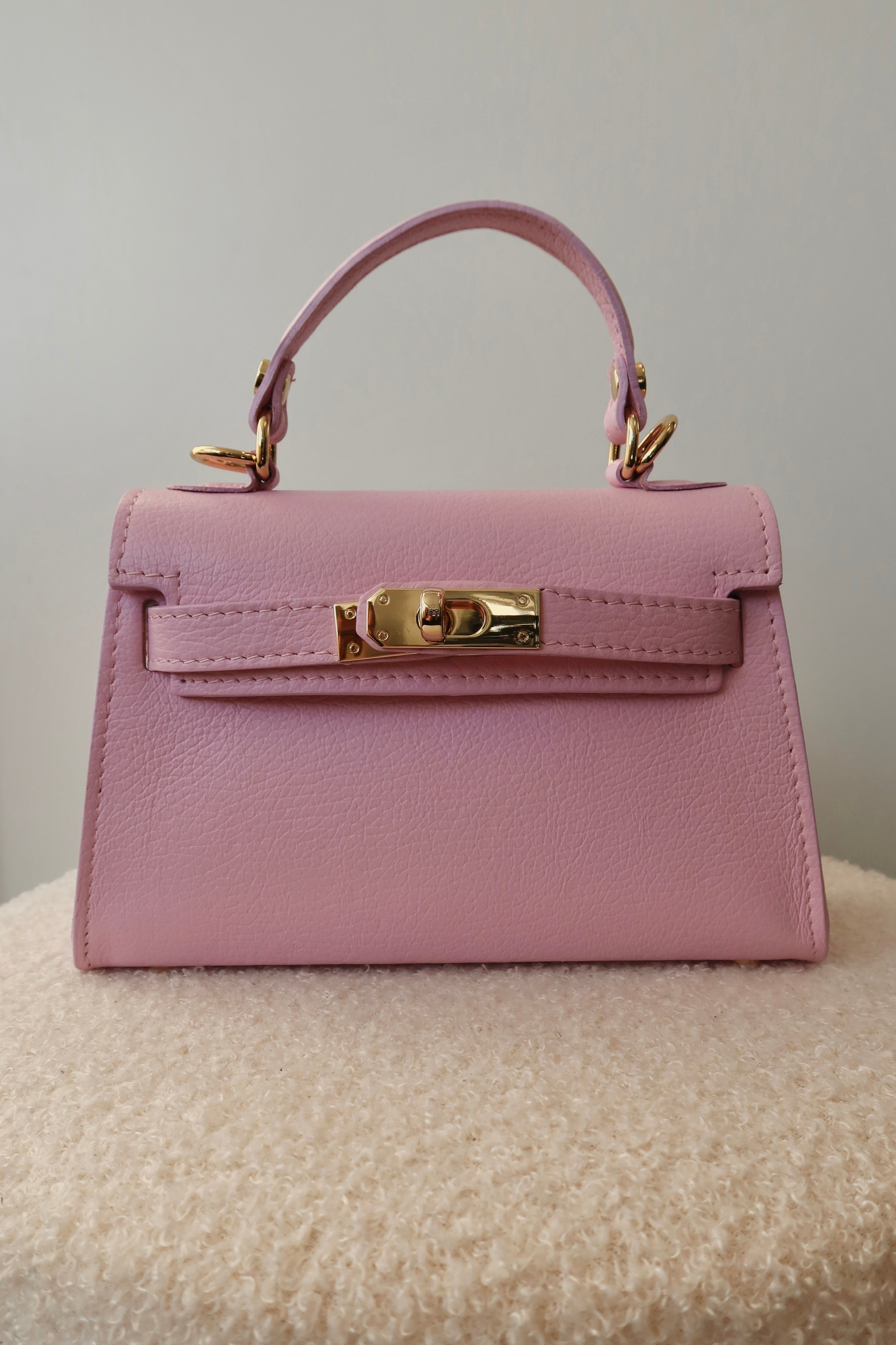 Kella Leather Bag Pink