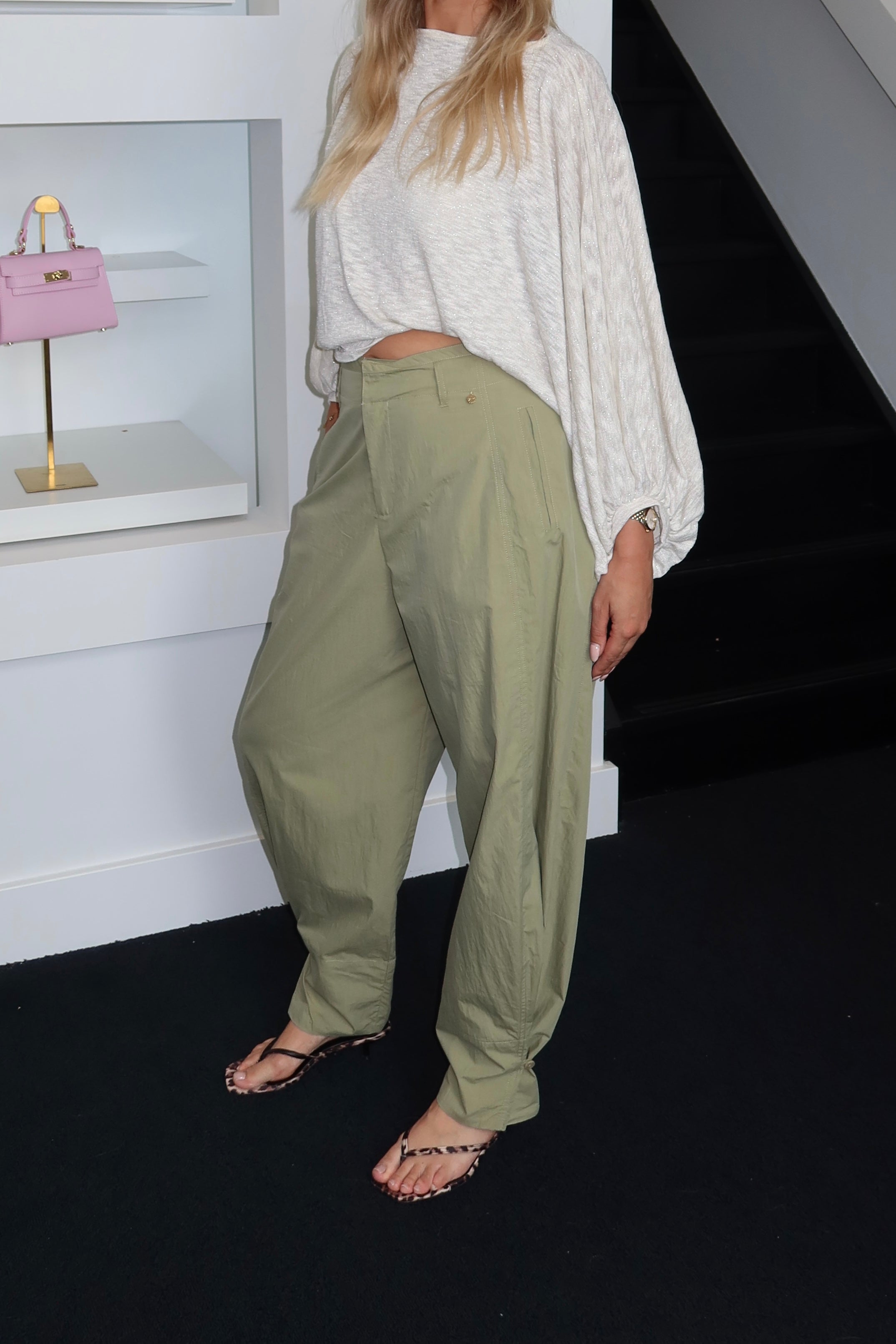 Alyssa Ambika Pants Khaki