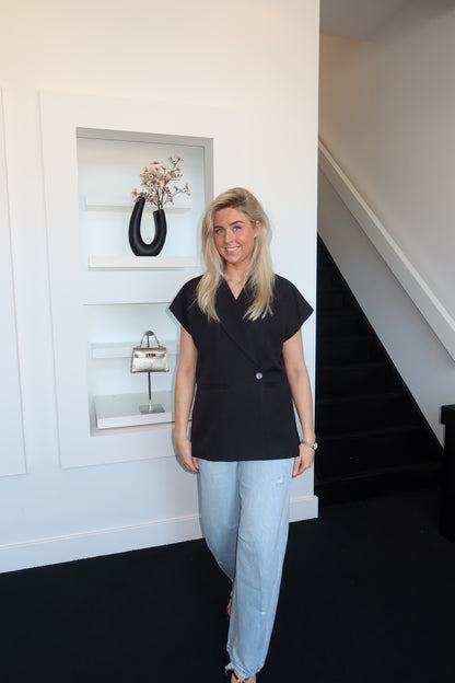 LM | Mirte Gilet Black