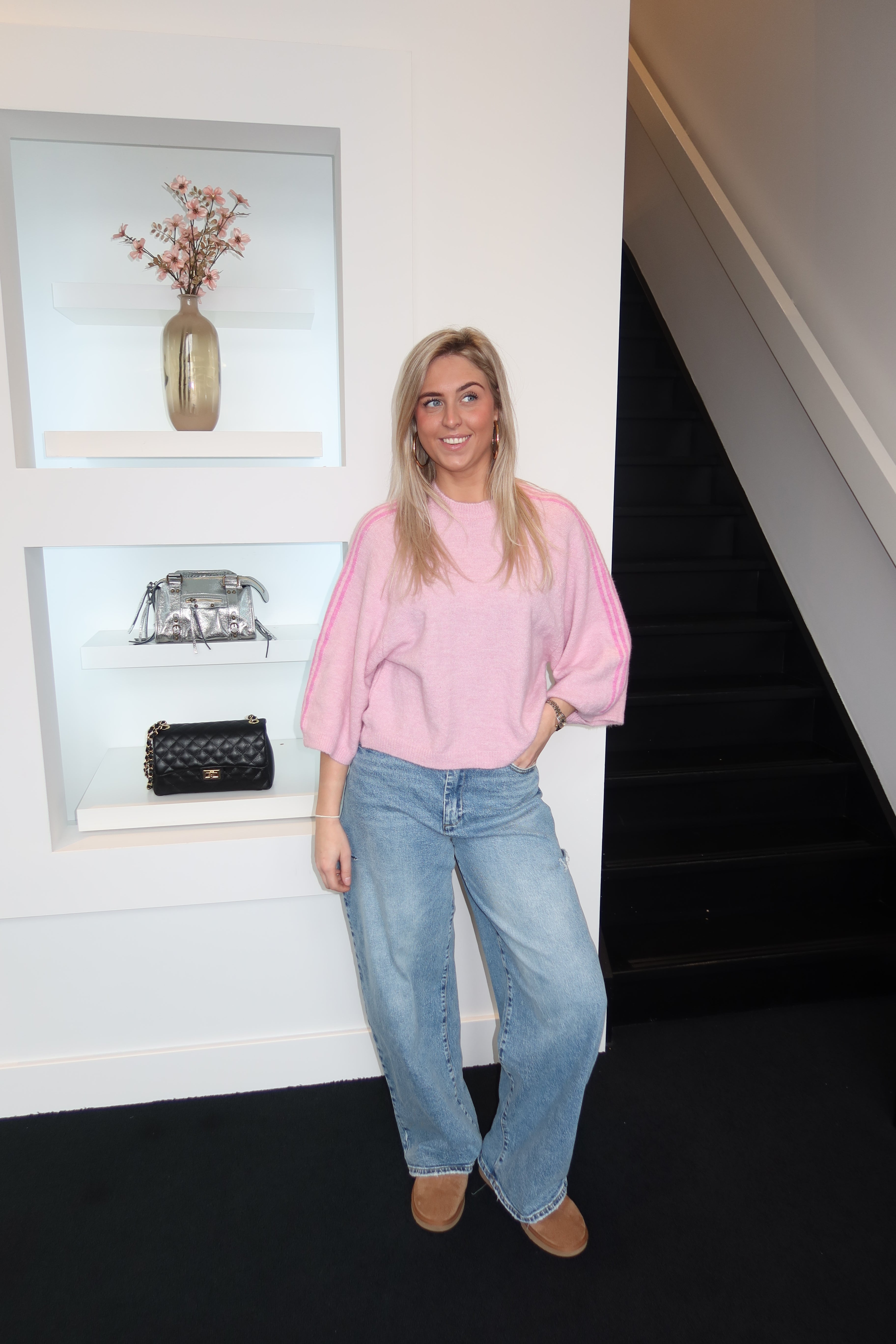 Love Language Knit Pink