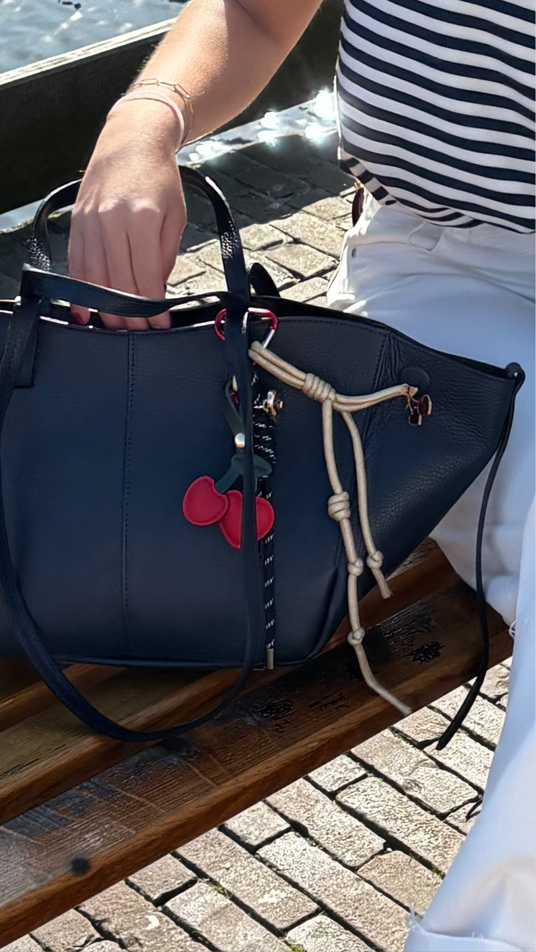 Cherry Bag Charm