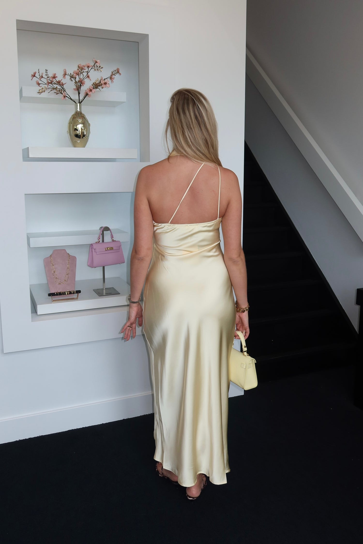 The Date Night Dress Butter Yellow 9-39