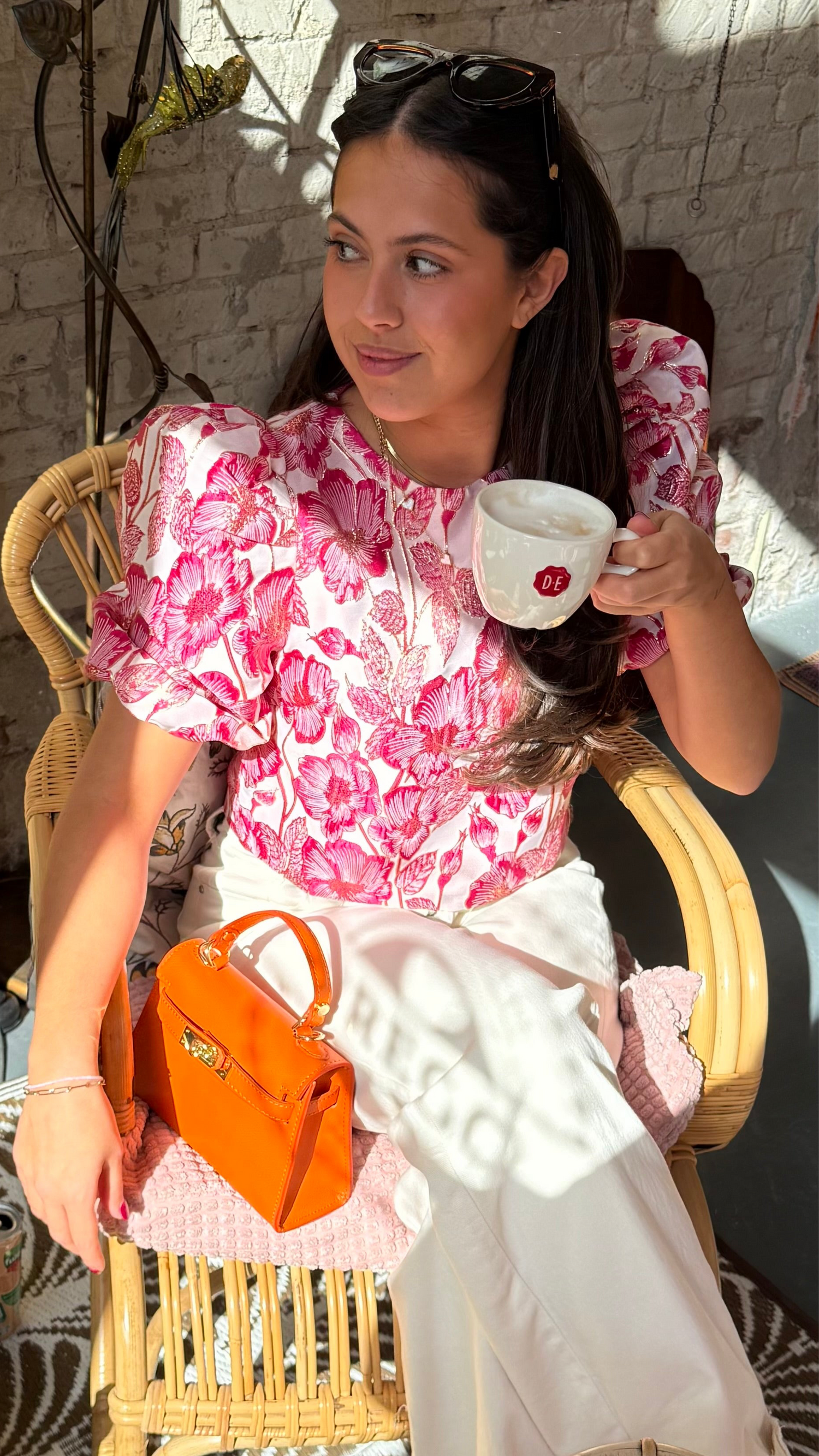 Pink Blooming Top 042