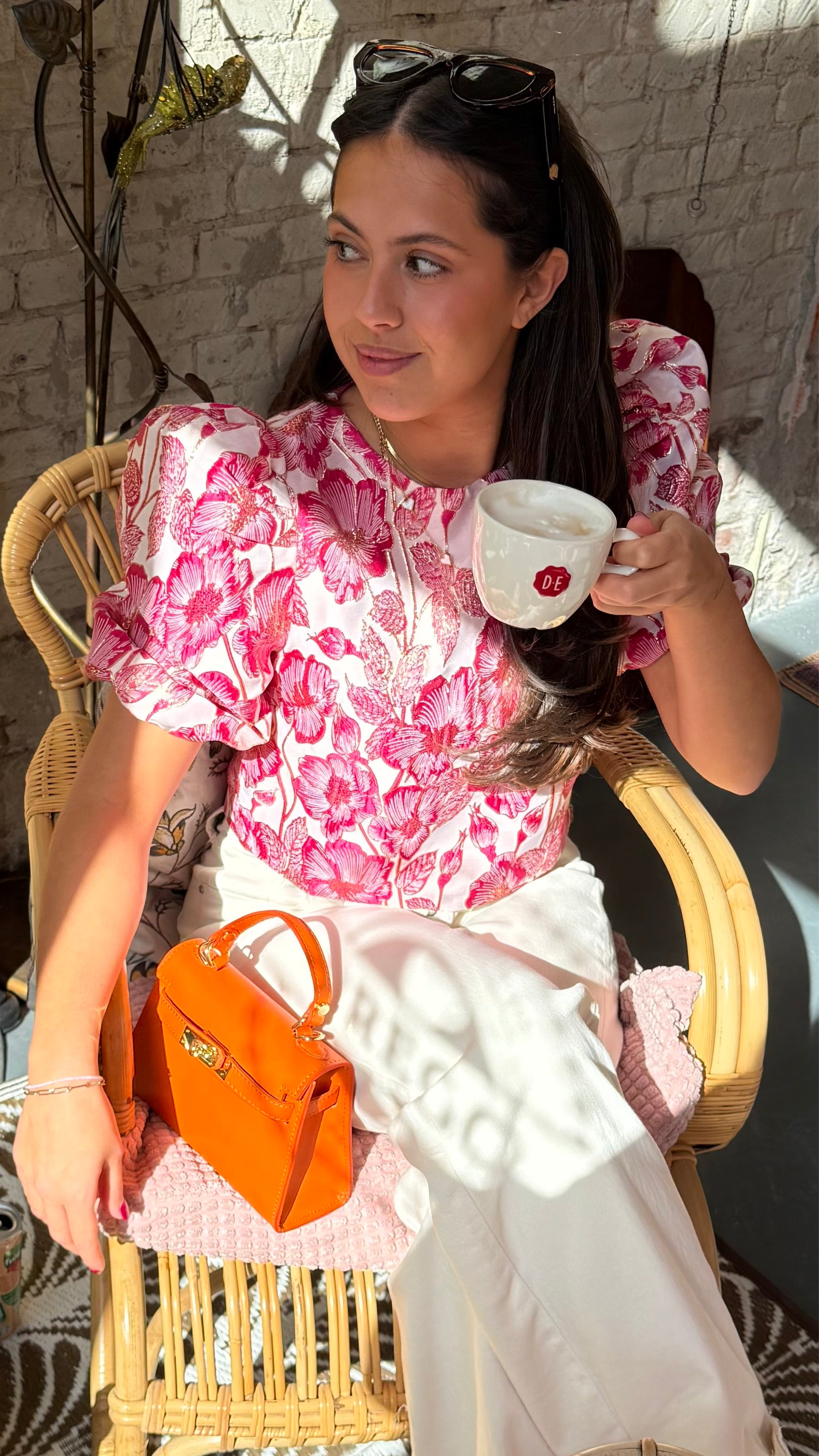 Pink Blooming Top 042