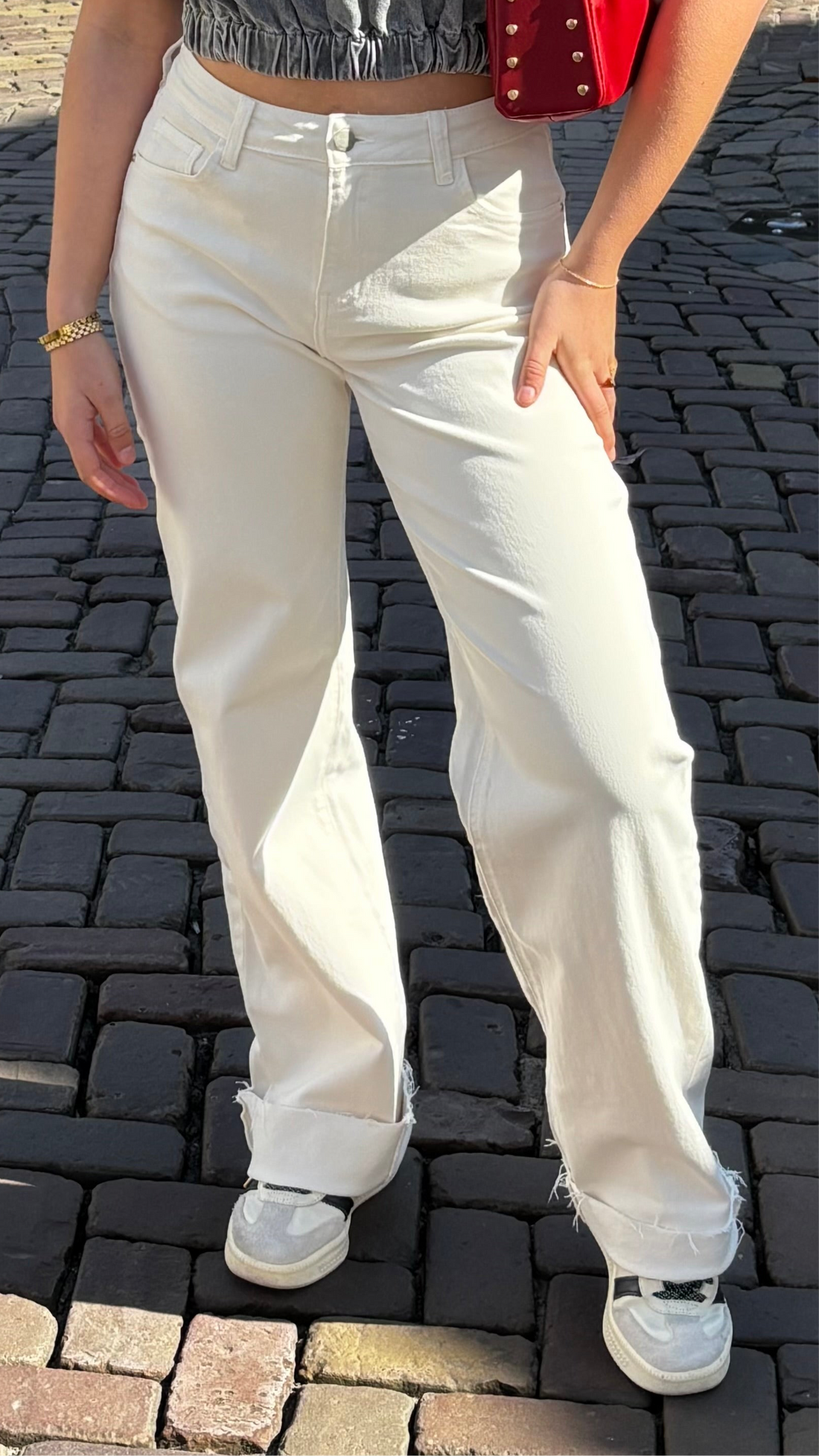 Perfect Wide Leg Beige 2995