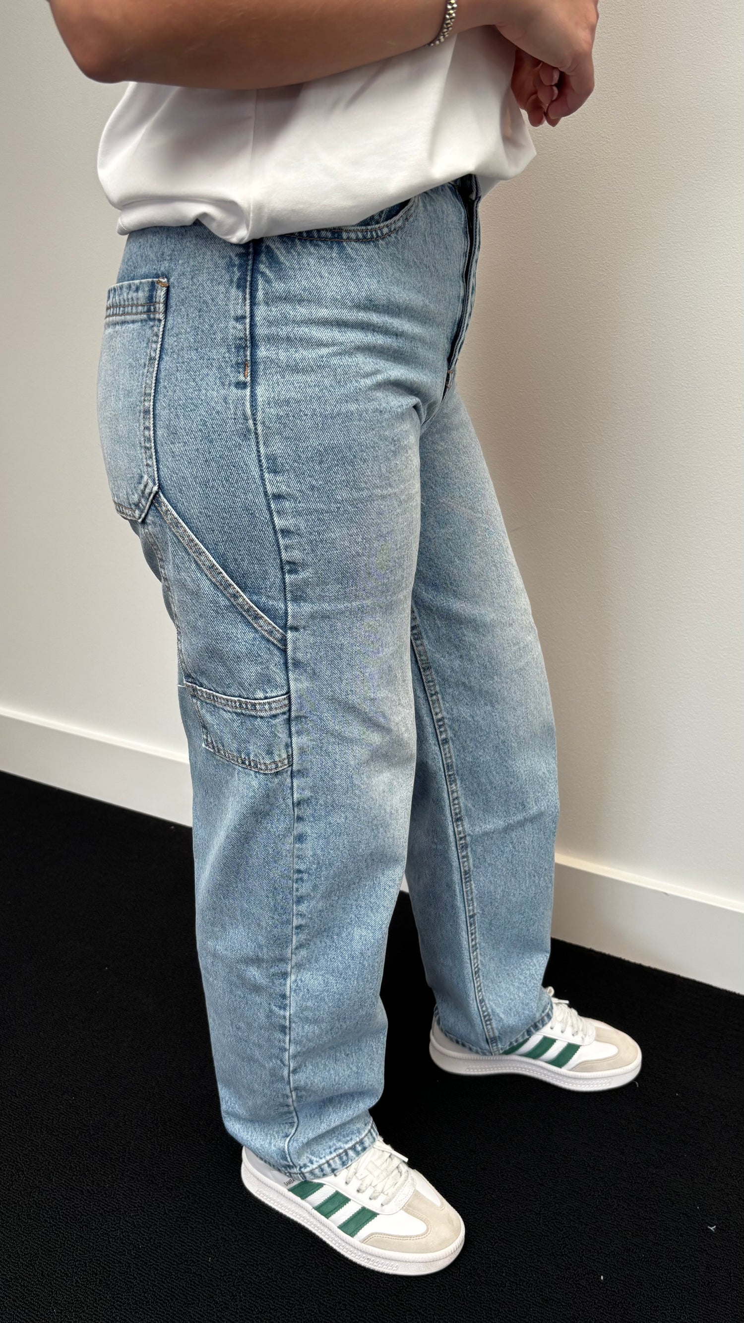 Gina Baggy Jeans Light Blue 3460