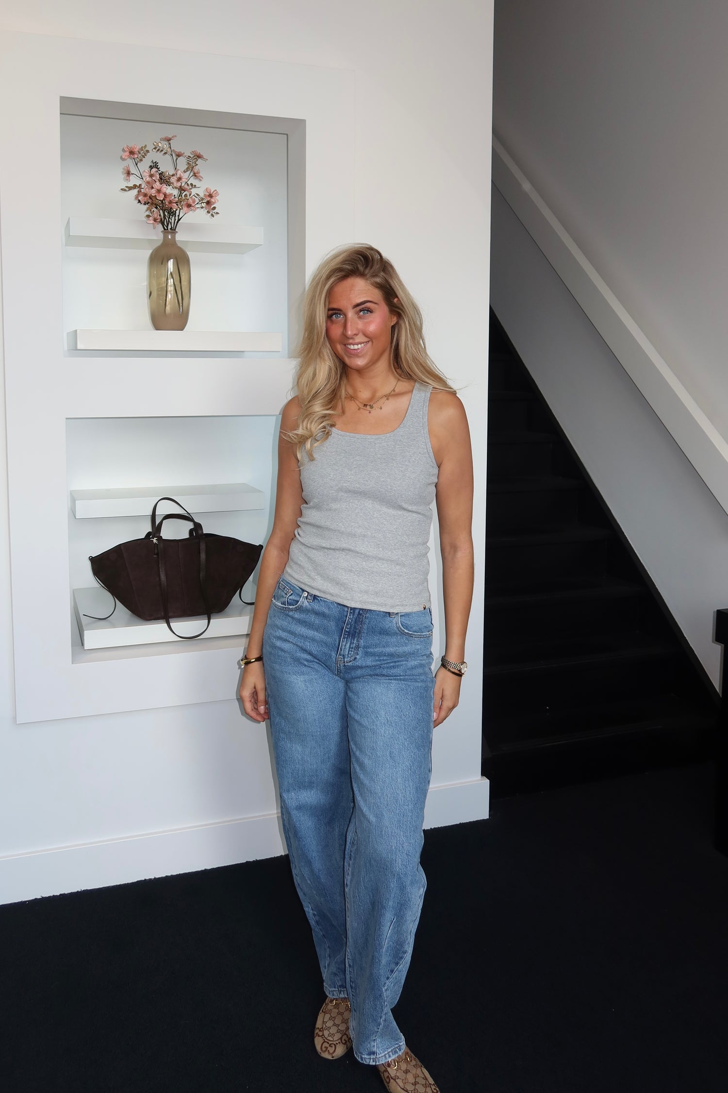 Ambika Basic Tanktop Grey