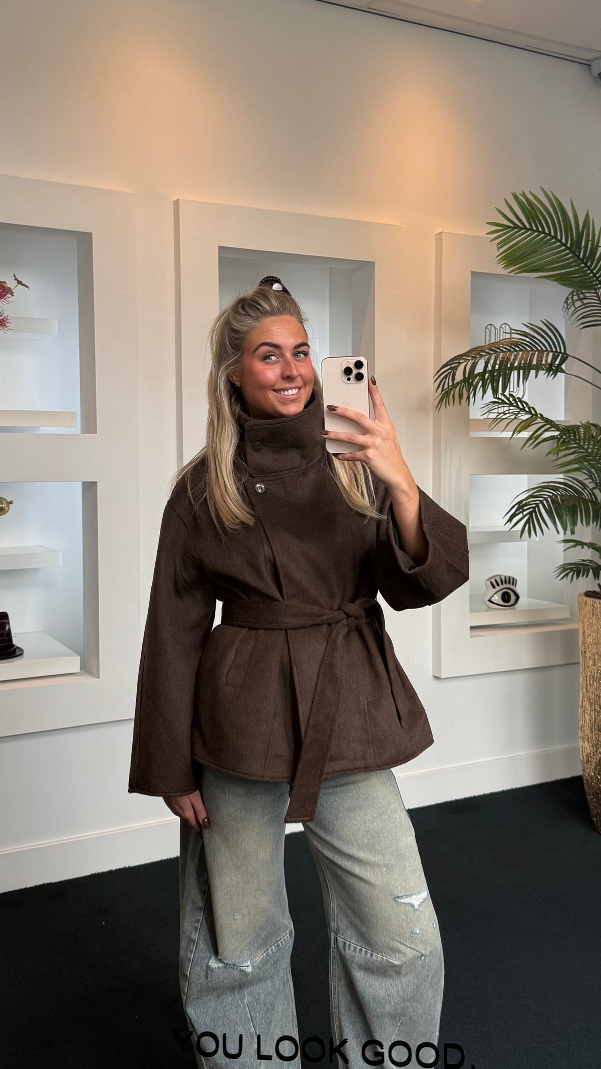 Autumn Short Coat Brown 226018