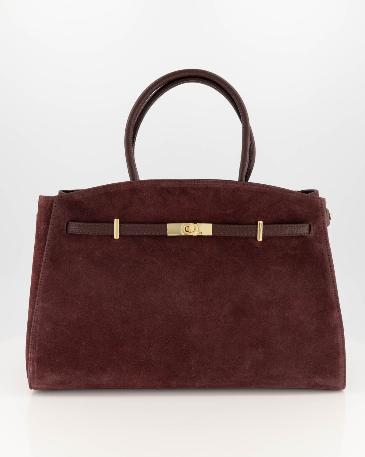 Bibi Suede Bag Bordeaux
