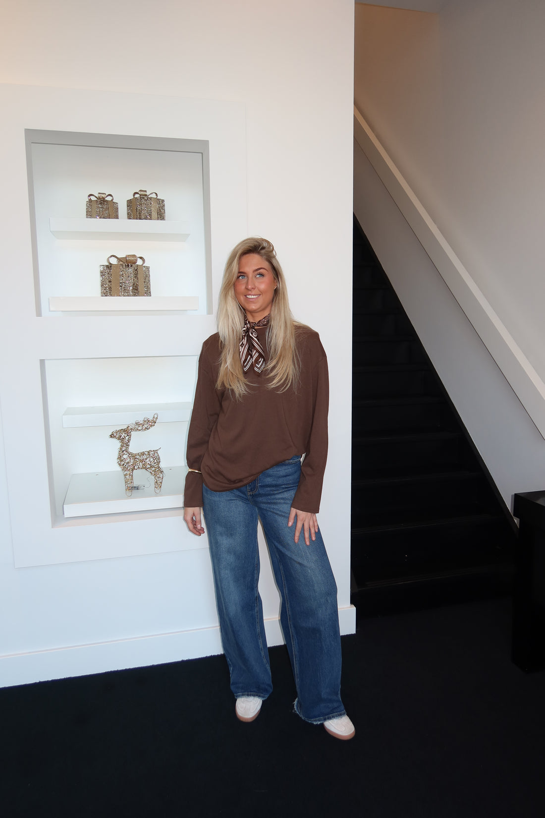 Long Sleeve Brown 11222