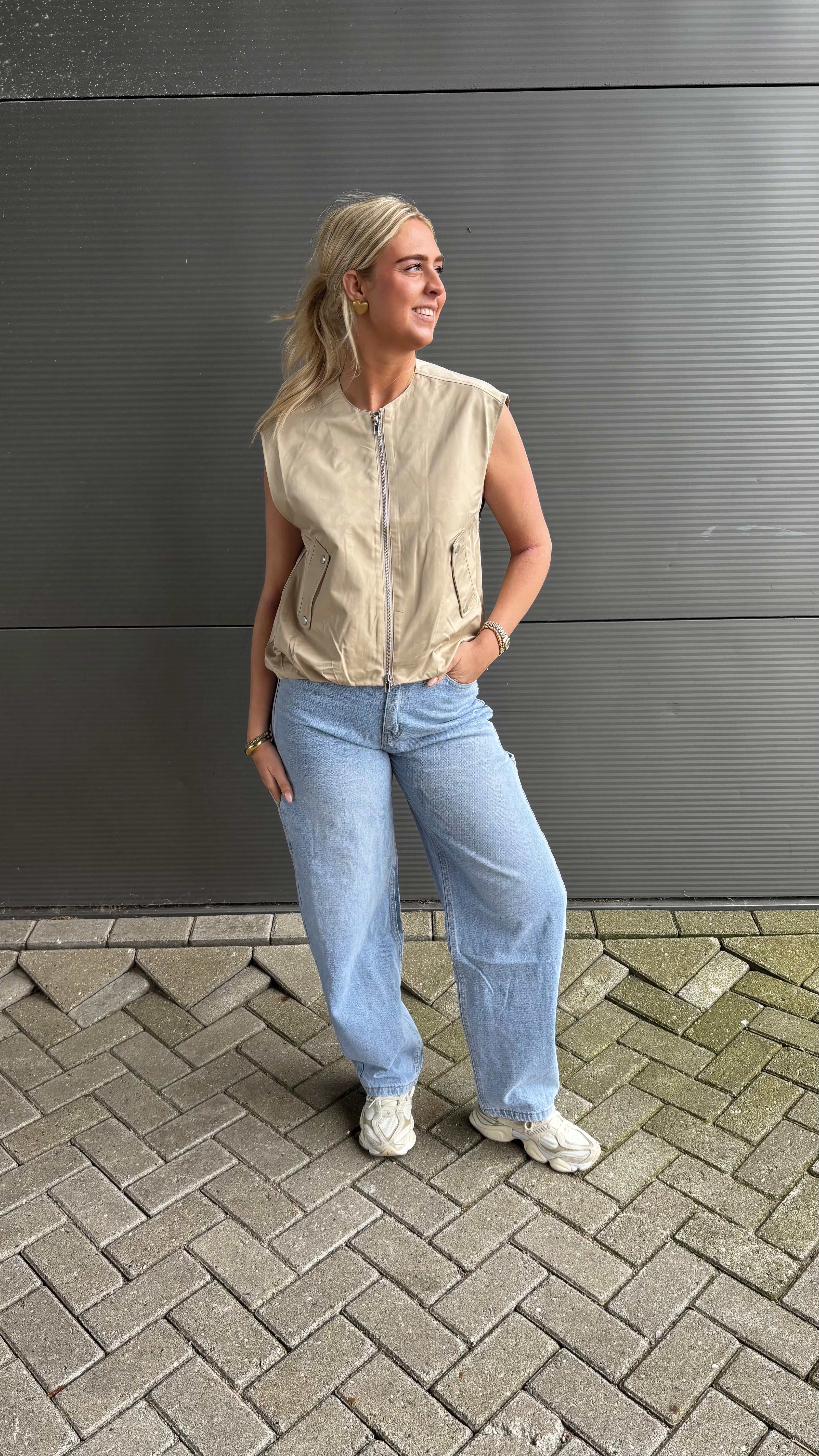 Gina Baggy Jeans Summer Blue 3469