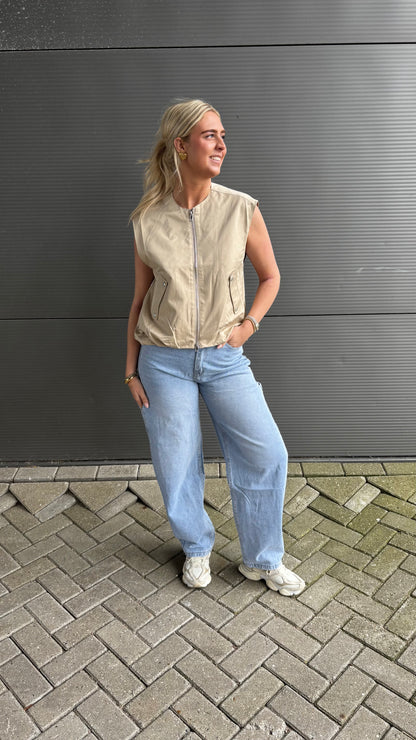 Gina Baggy Jeans Summer Blue 3469