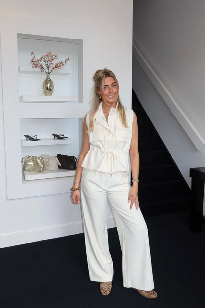 Ayla Gilet Off White