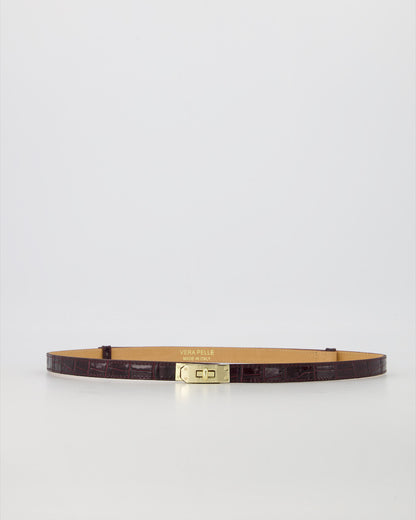 Garcia Real Leather Belt Croco (more colors)