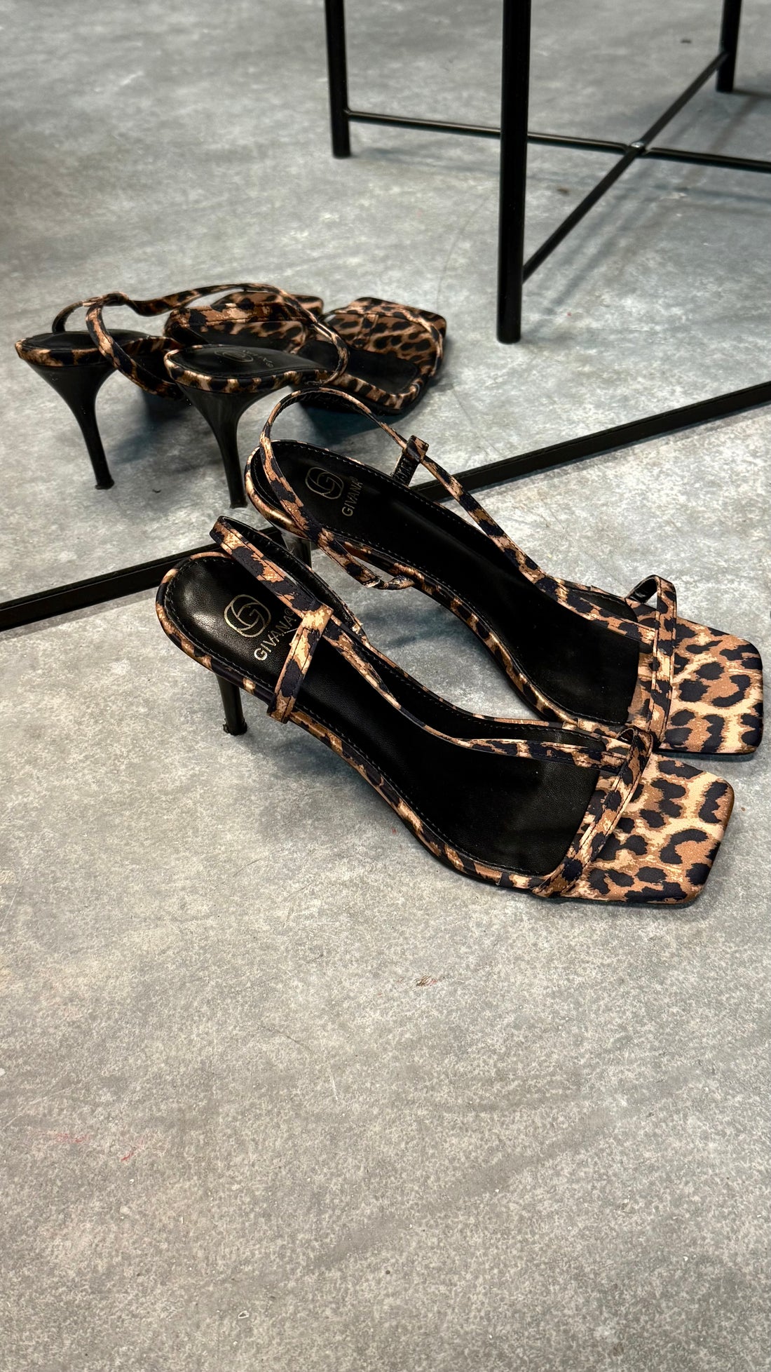 Leopard Heels
