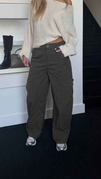 Alyna Cargo Pants Green