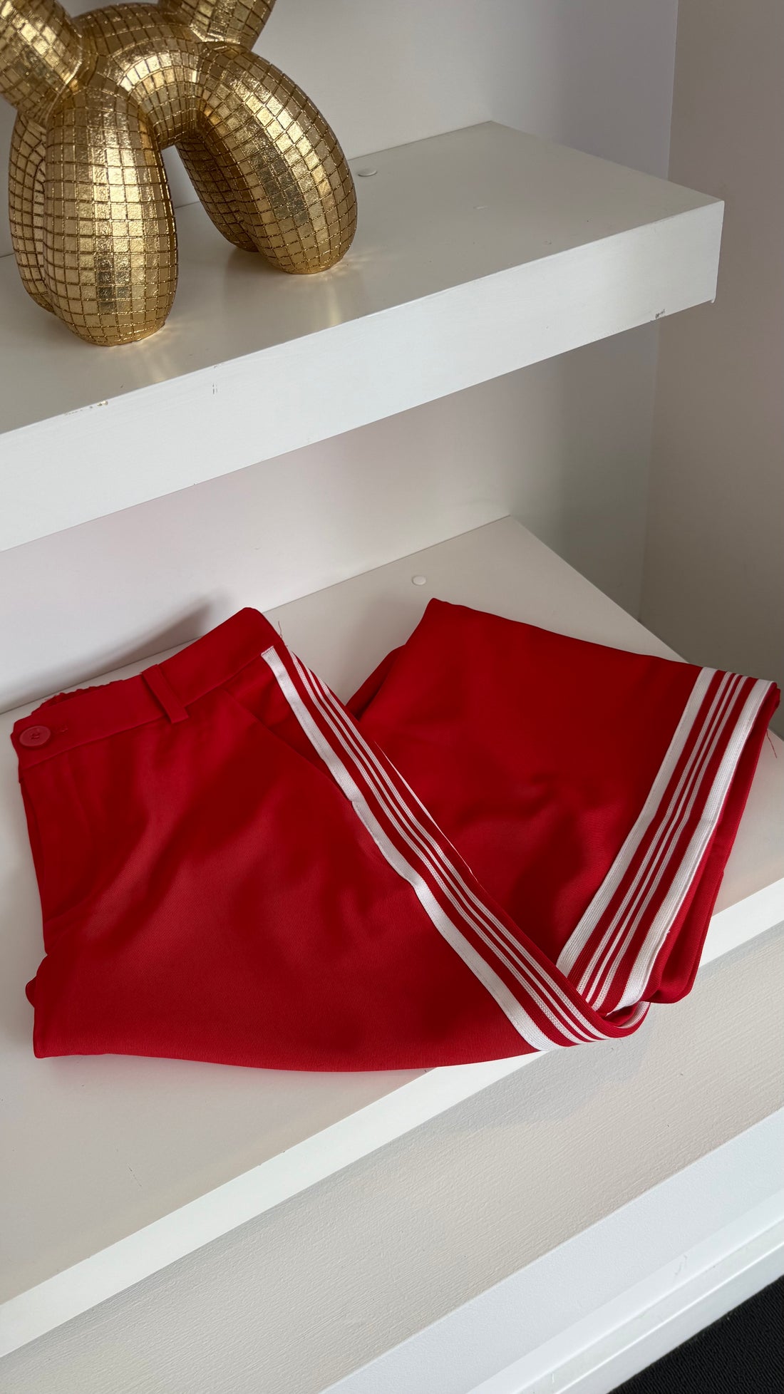 Juna Ambika Studio Pantalon Red
