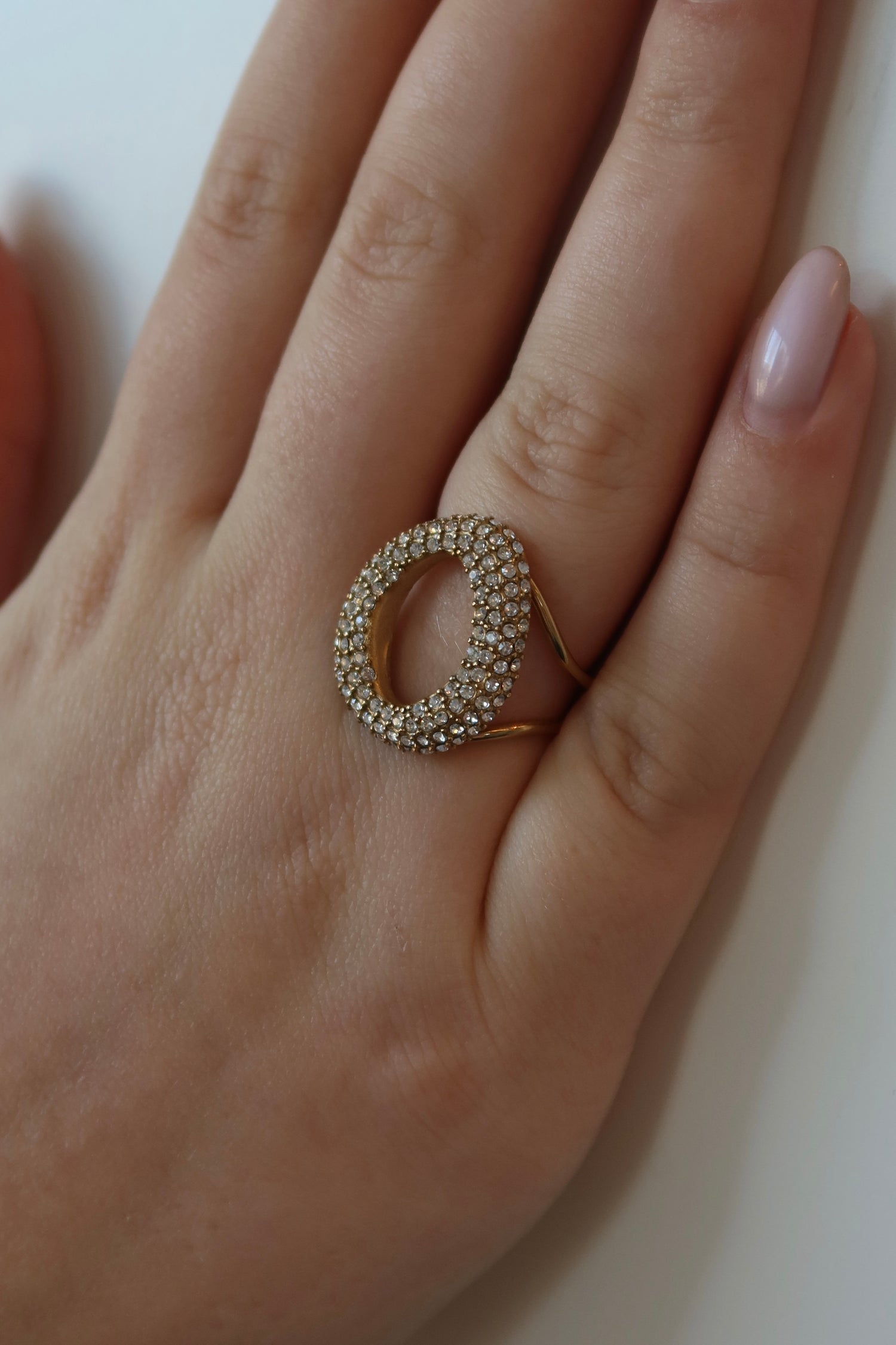 Aurora Spark Ring Gold