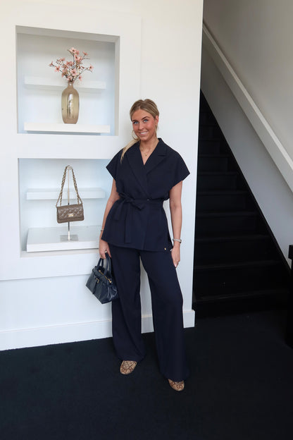 Mirte Blazer Gilet Navy