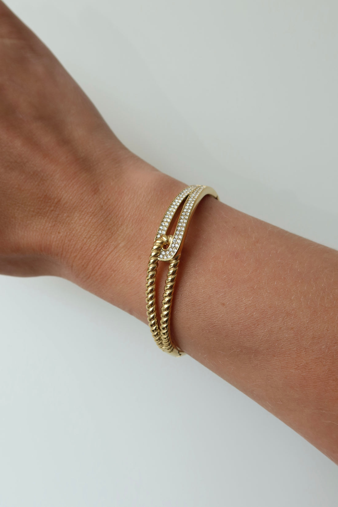 Bonded Bangle Gold