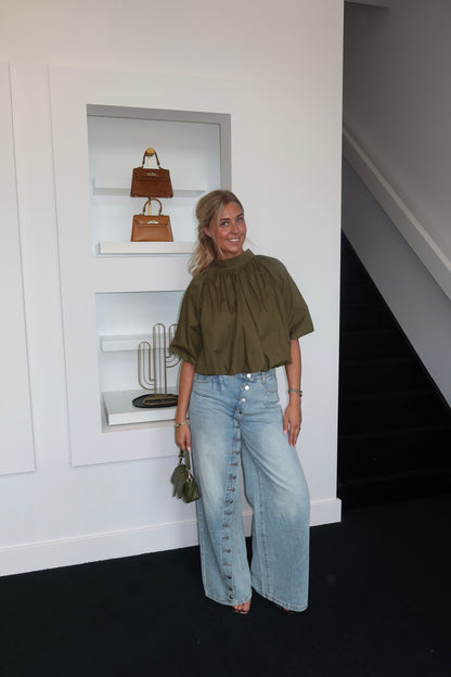 Aimée Blouse Olive